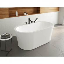 Fleurco BZLI5931-18 - OPUS LIBRETTO TUB/5931/WHITE/WHITE DRAIN COVER