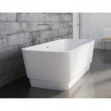 Fleurco BZME6731-18 - Opus Medley Tub/6731/White/White Drain Cover