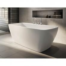 Fleurco BZWA5931-18 - OPUS WALTZ TUB/5931/WHITE/WHITE DRAIN COVER