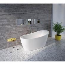 Fleurco BZVE5931-18 - OPUS VERISMO TUB/5931/WHITE/WHITE DRAIN COVER