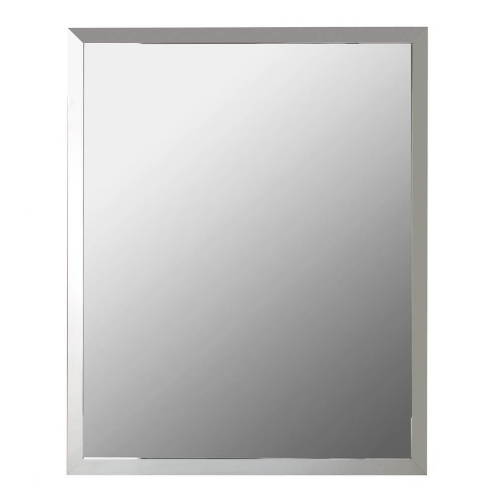 24X30 Aluminum Framed Mirror Silver