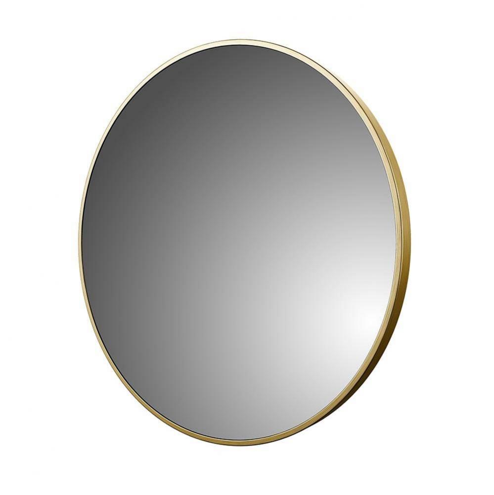 Foremost Reflections 28'' Round Wall Mirror, Brushed Gold