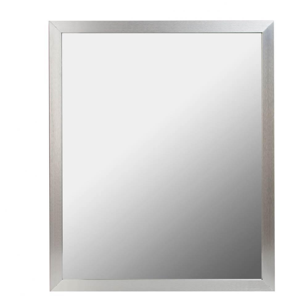 30X36 Aluminum Framed Mirror Brushed Nickel