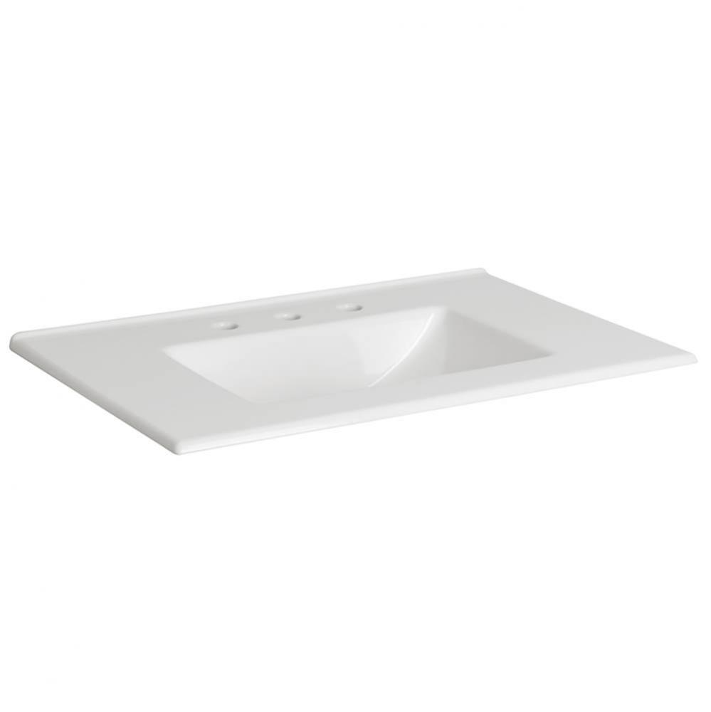 FCC vanity top, 31X22 8'' spread