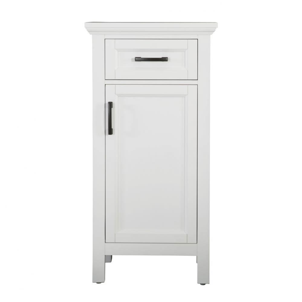 Georgette Floor Cabinet Open Grain White