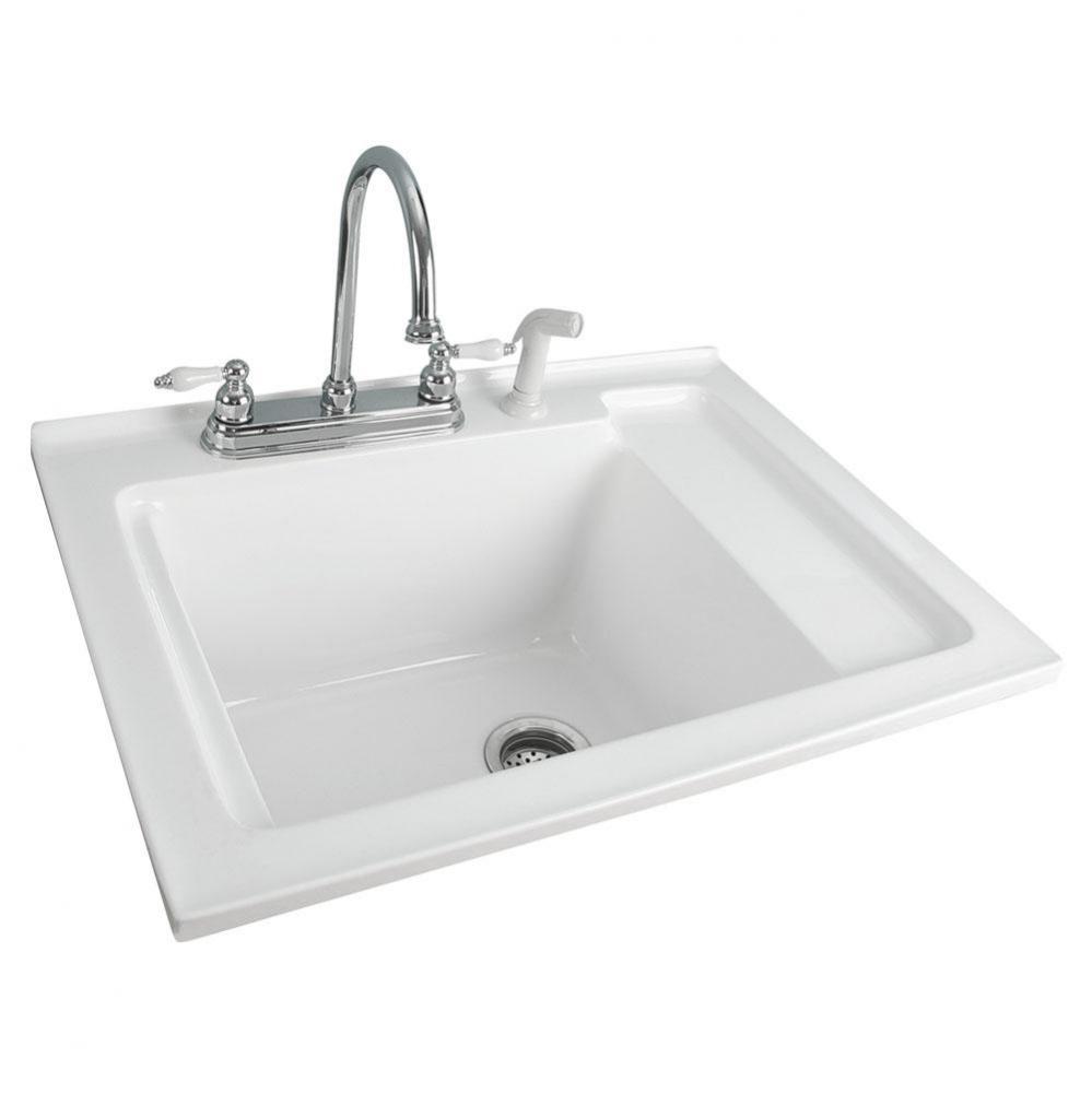 30'' Acrylic Laundry Sink