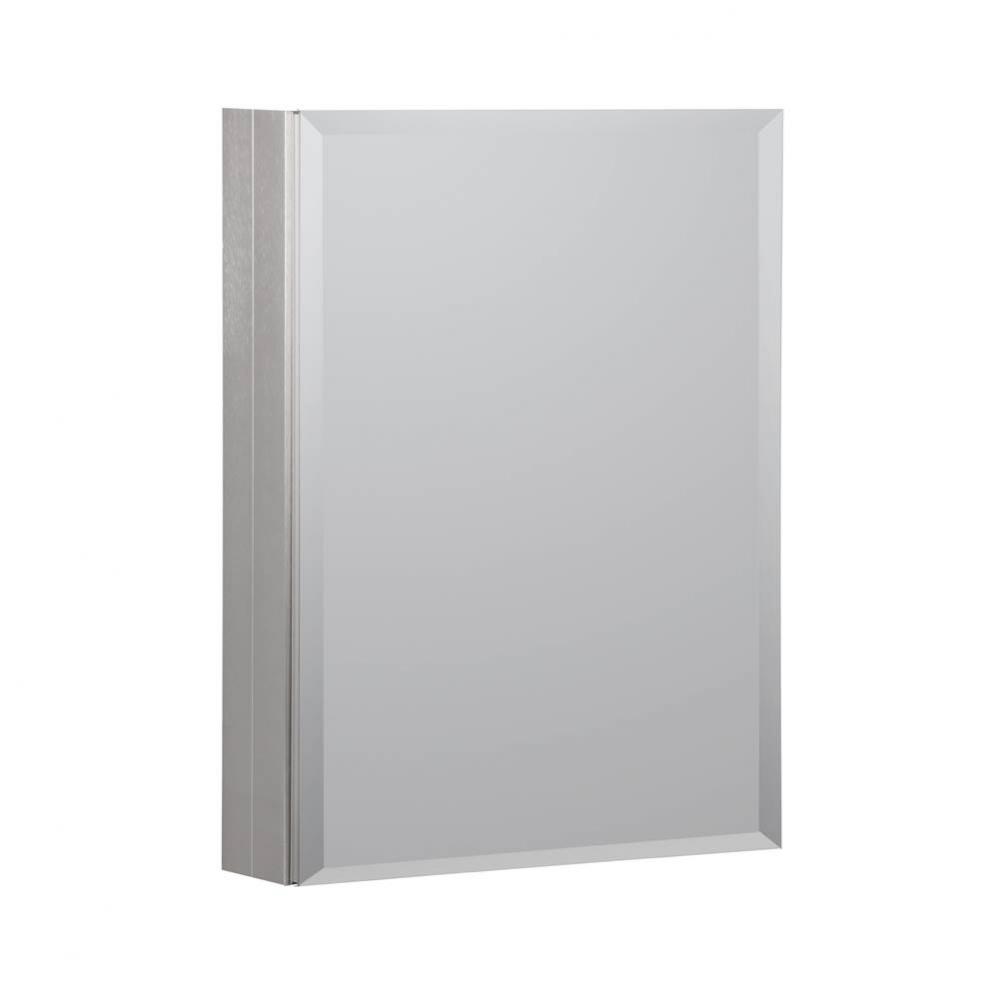 Metal Medicine Cabinet 20'' X 26'' Beveled Mirror, ,  Brushed Nickel