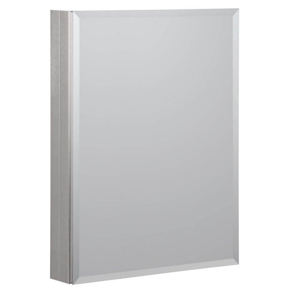 23 Inch Aluminum Mirrored Medicine Cabinet in