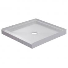 Foremost 3232C-W - 32'' X 32'' White base with Center Drain