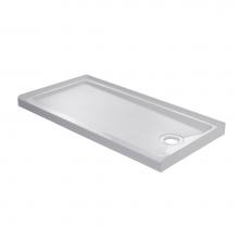 Foremost 6030R-W - 60'' X 30'' White Base with Right Drain