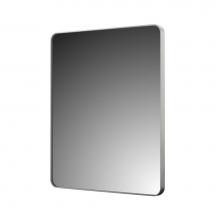 Foremost AM2430R-BN - Foremost Reflections 24'' x 30'' Rounded Rectangle Mirror, Brushed Nickel