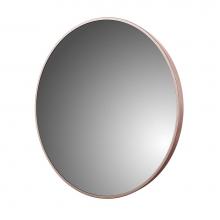 Foremost AM2828-BR - Foremost Reflections 28'' Round Wall Mirror, Brushed Rose Gold