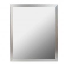 Foremost AM3036-BN - 30X36 Aluminum Framed Mirror Brushed Nickel