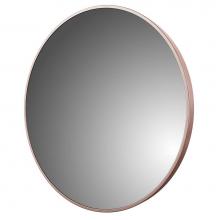 Foremost AM3232-BR - Foremost Reflections 32'' Round Wall Mirror, Brushed Rose Gold