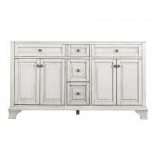 Foremost CNAWV6022D - Corsicana 60'' Vanity Antique White