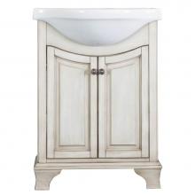 Foremost CNAWVT2536 - Corsicana 25'' Vanity with Top, Antique White