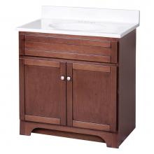 Foremost COCAT3018 - Columbia 30'' Cherry Combo Vanity with Marble Top