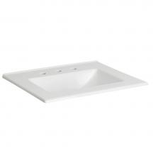 Foremost FC-2522-8W - FCC vanity top, 25X22 8'' spread