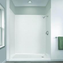 Foremost GFS603278-WS - 60'' X 32'' x 78'' Shower Wall Kit White Subway