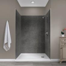 Foremost GFS483478-SL - 48'' X 34'' X 78'' Shower Wall Kit Slate