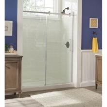 Foremost LGRL6074-CL-SV - Lagoon Roller Door 5/16'' Clear Glass Silver Frame Fits 55 1/4''-59 1/4'&