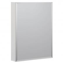 Foremost MMC2330-WH - Metal Medicine Cabinet 23'' X 30'' Beveled Mirror, ,  White
