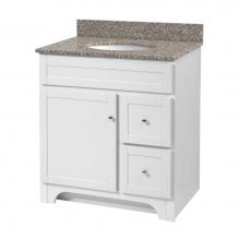 Foremost WRWA3021D - Worthington 30 inch white bathroom