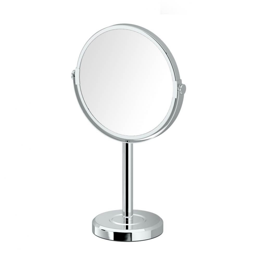 Latitude II Table Vanity Mirror Chrome