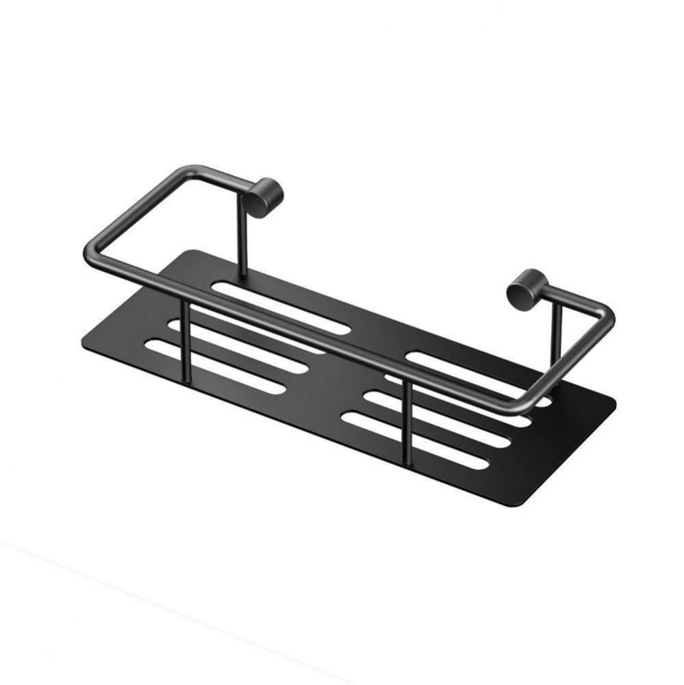 Rectangular Shower Shelf, Matte Black