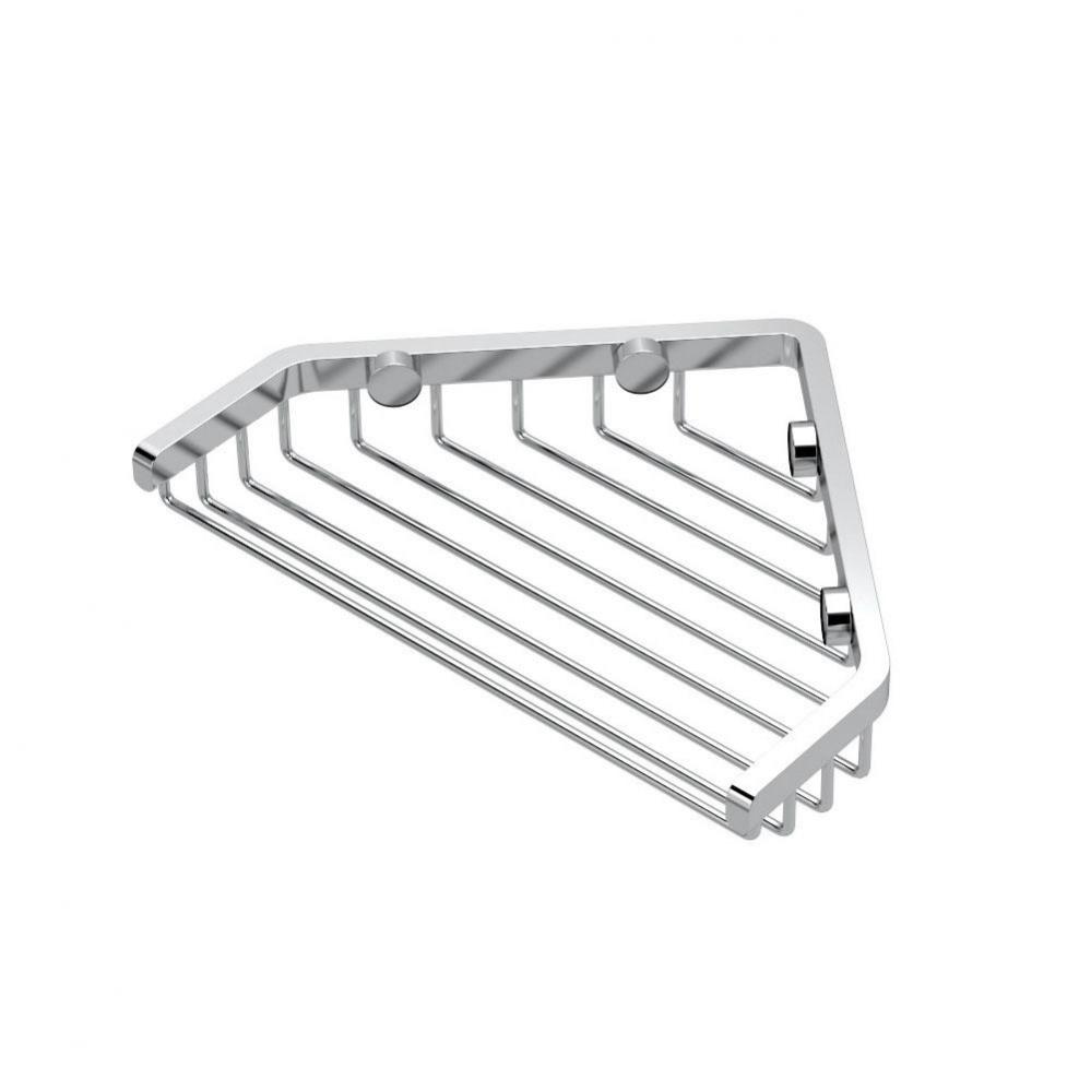 Corner Shower Basket 7''W Chrome