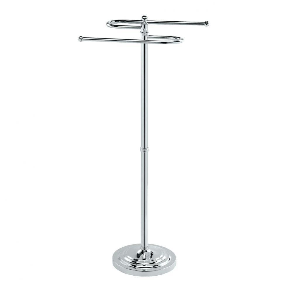 Floor Standing 38''H S-Towel Holder CH