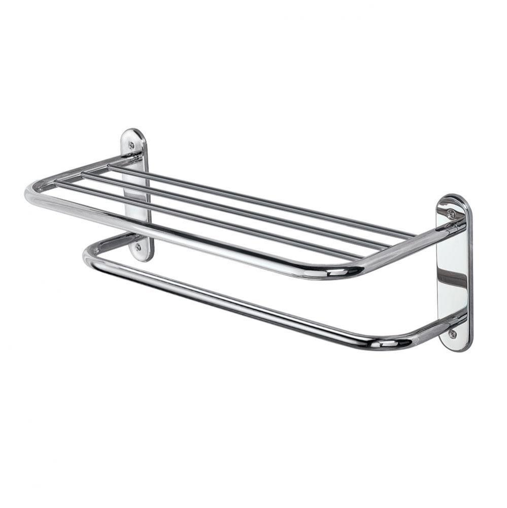 TOWEL RACK,CHRM,8.5 In. H,26.5 In. L