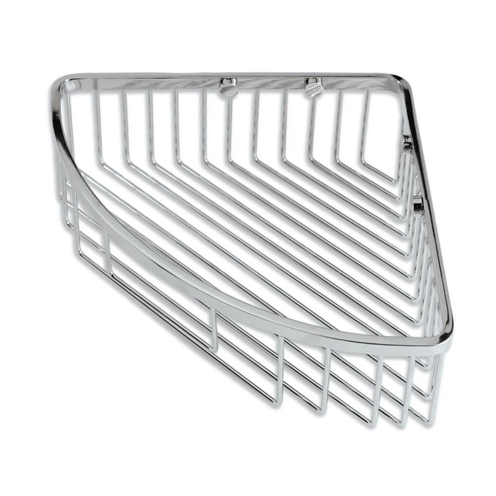 CORNER BASKET,12 In. X8.63 In. ,CHROME