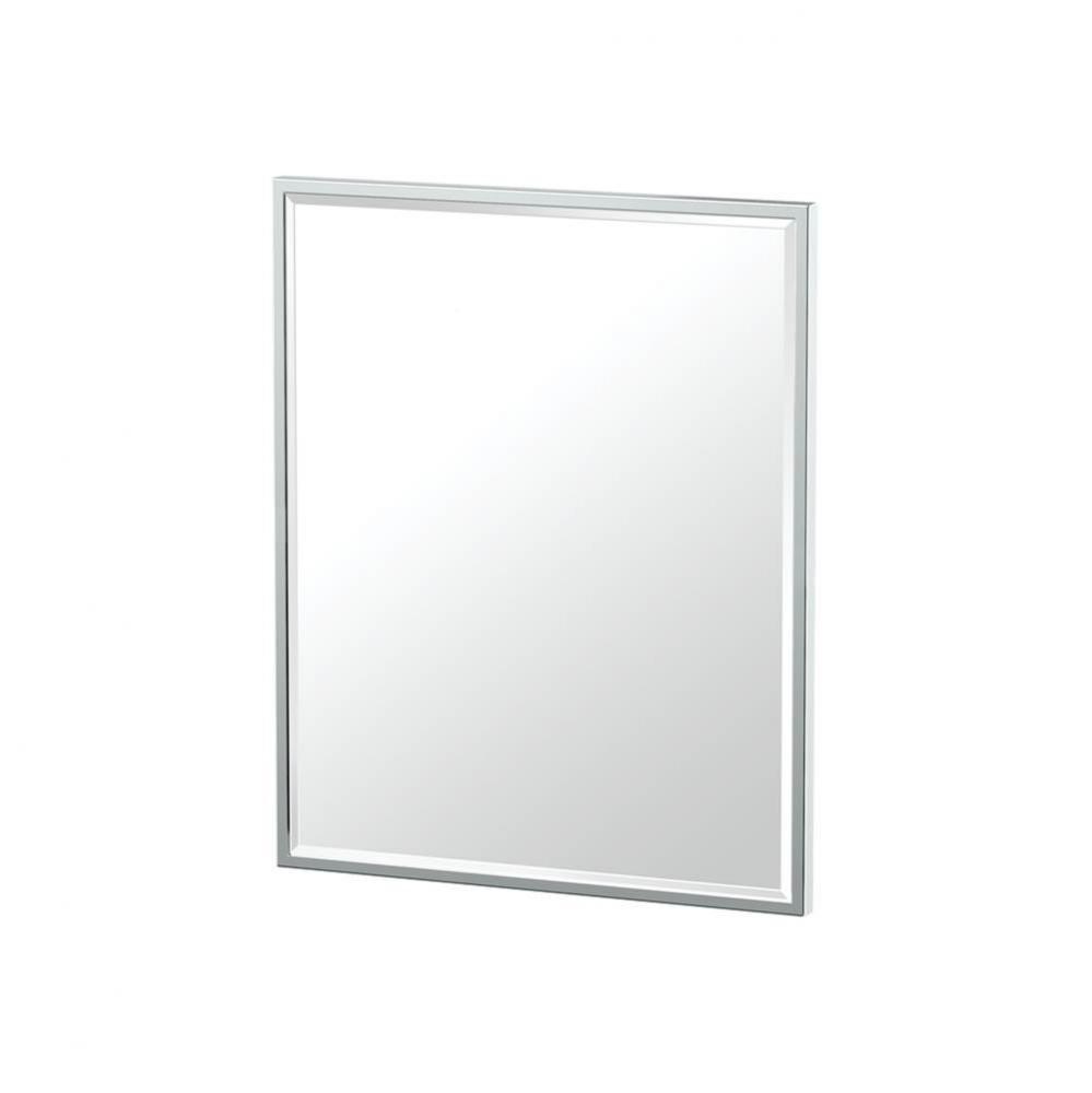 Flush Mount 25''H Rectangle Mirror Chrome