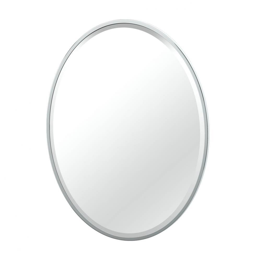 Flush Mount 33''H Framed Oval Mirror SN