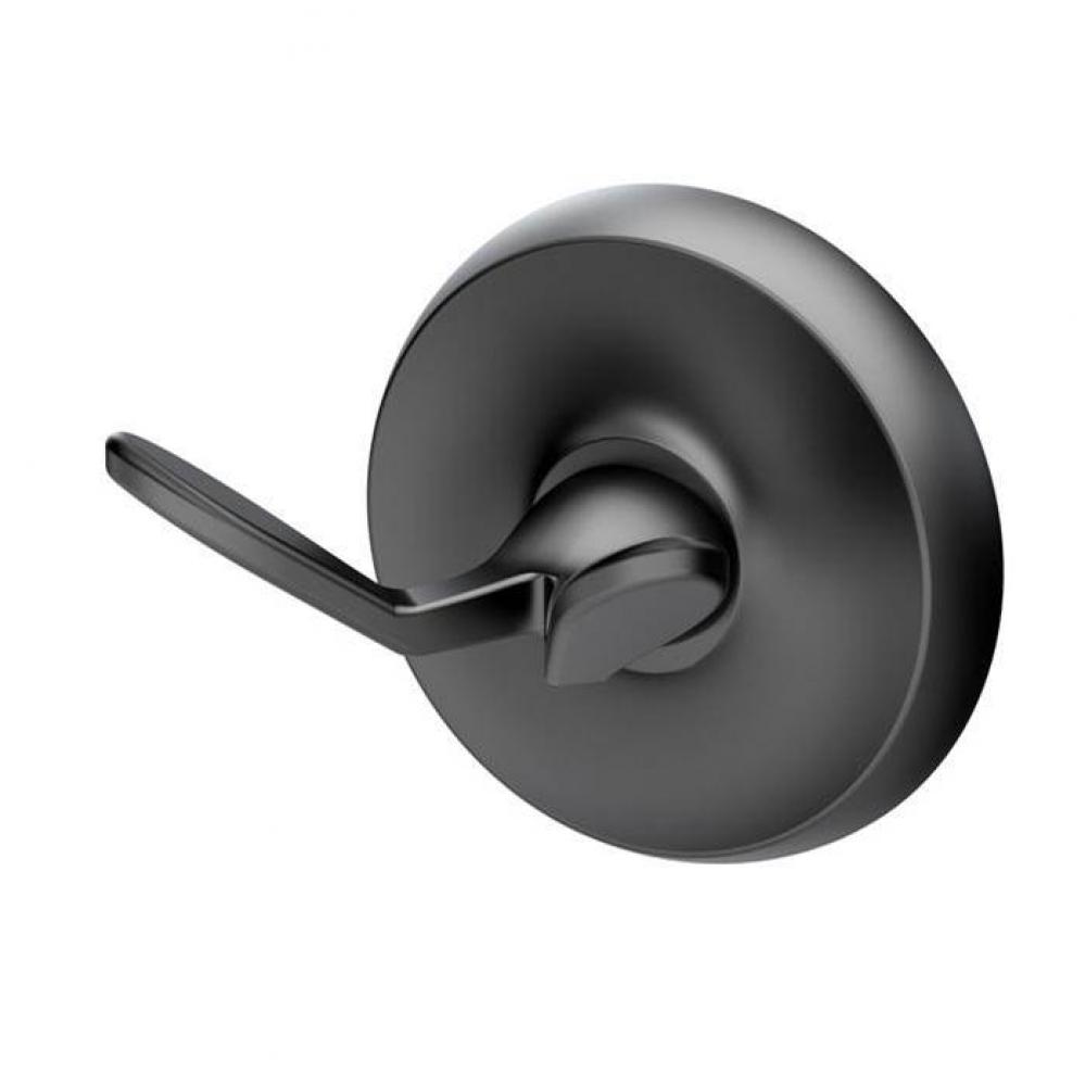 Designer II Robe Hook Matte Black