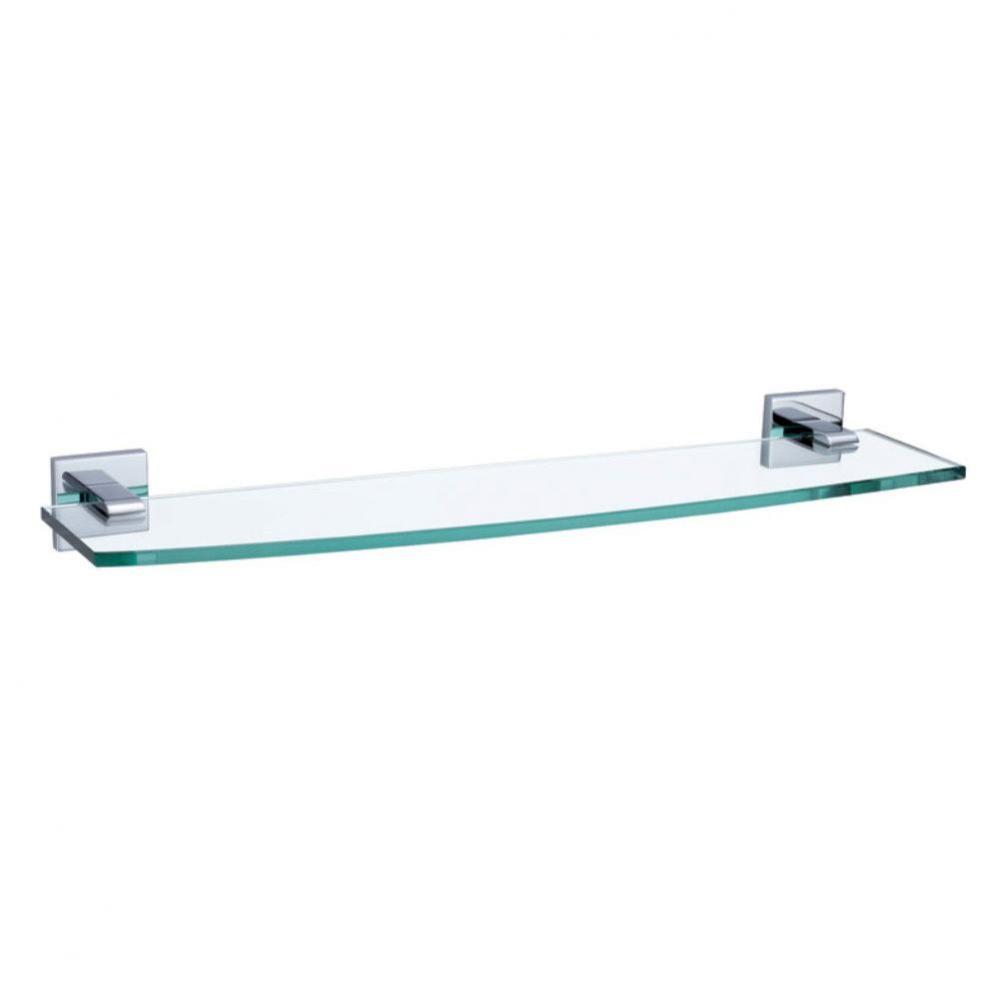 Elevate Glass Shelf Chrome
