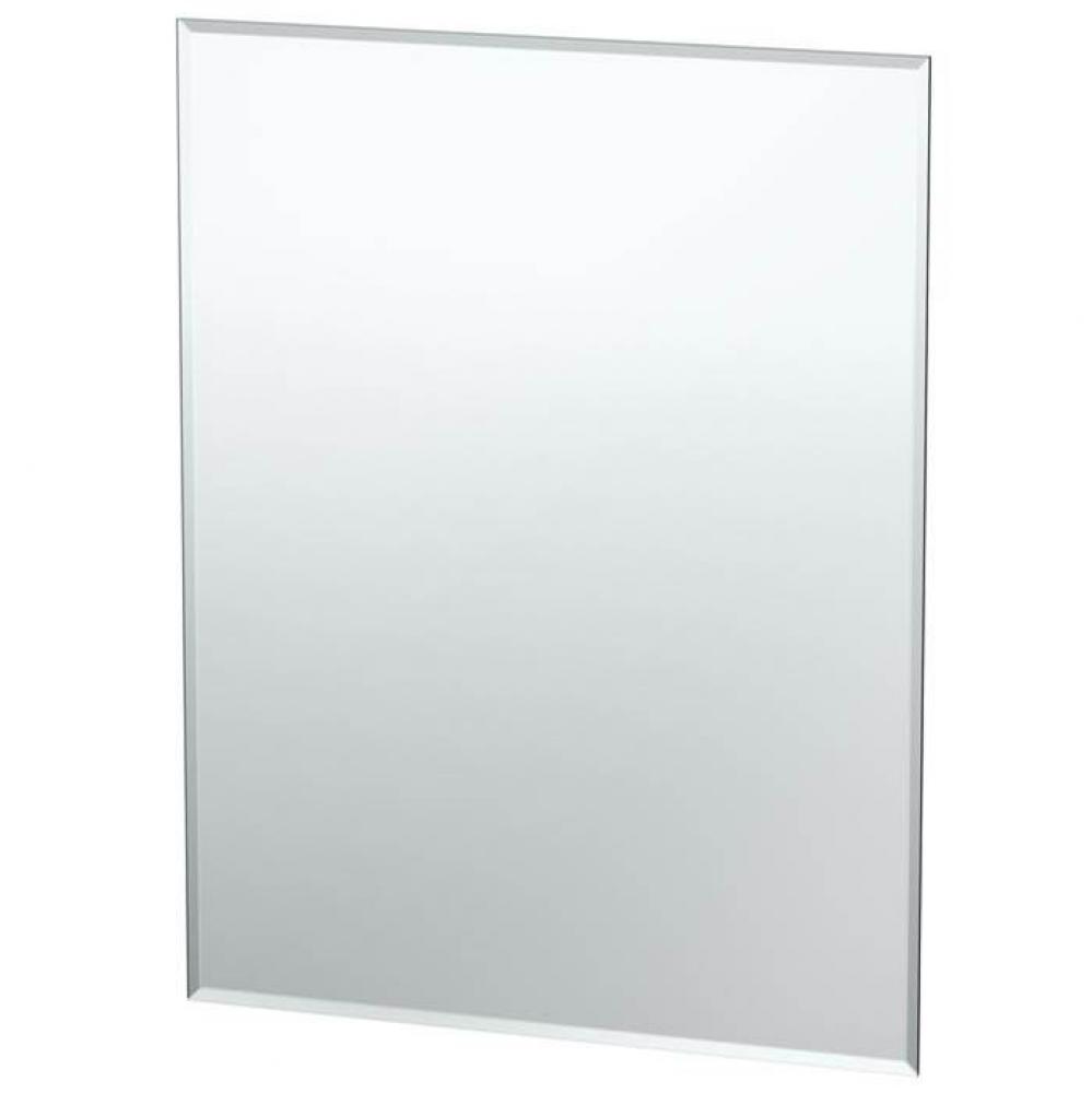 Flush Mount EZ Hanging 35.5''H Frameless Rectangle Mirror