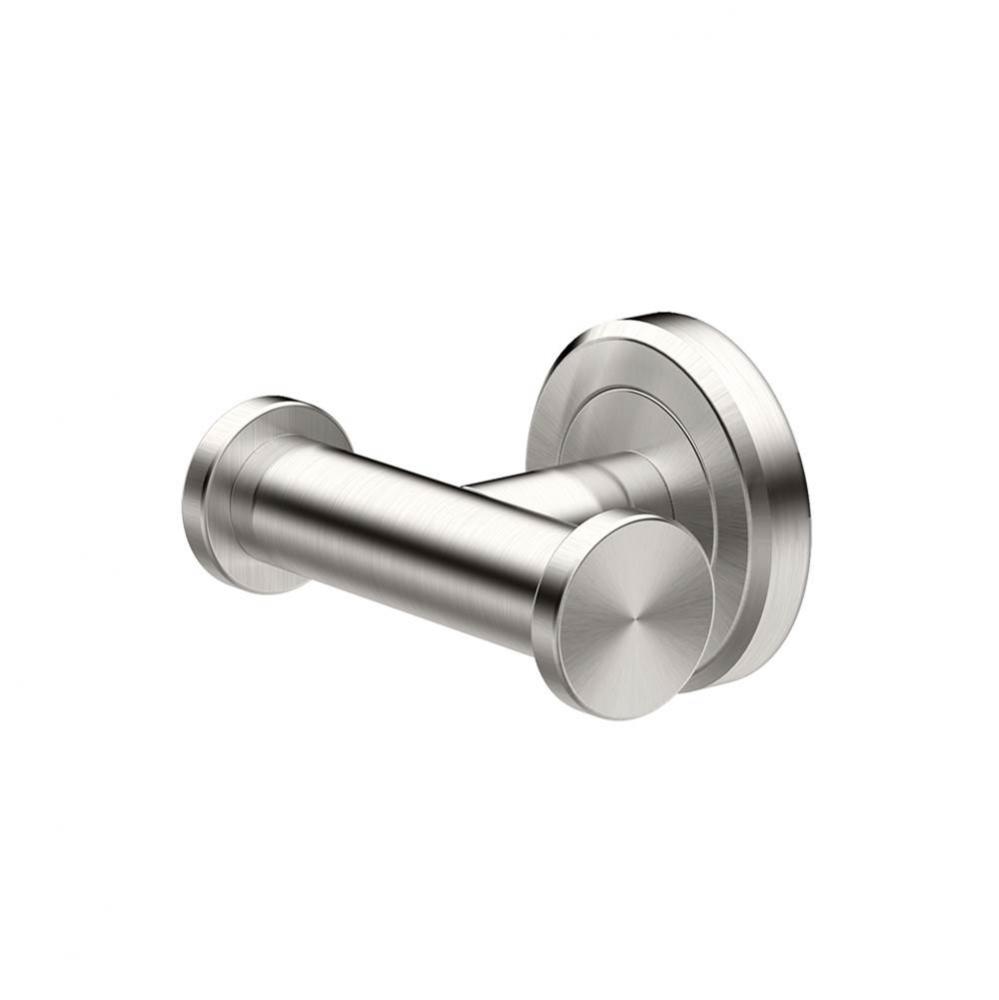 Latitude II Double Robe Hook Satin Nicke