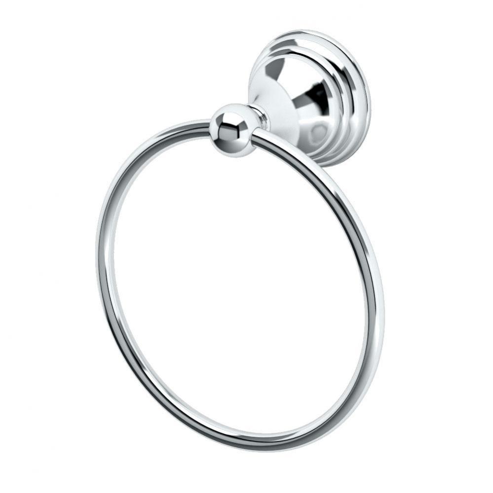 Charlotte Towel Ring, Chrome