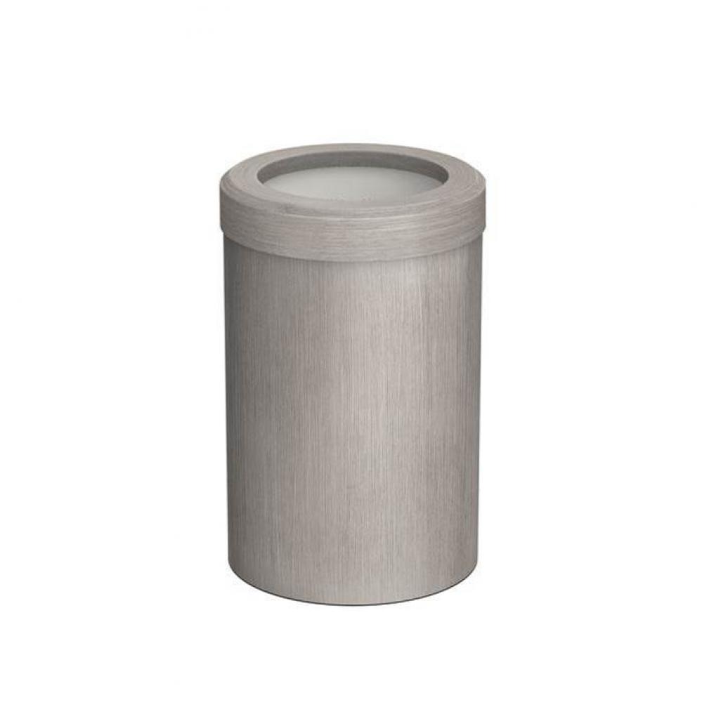 Wastebasket Round Wood Grain