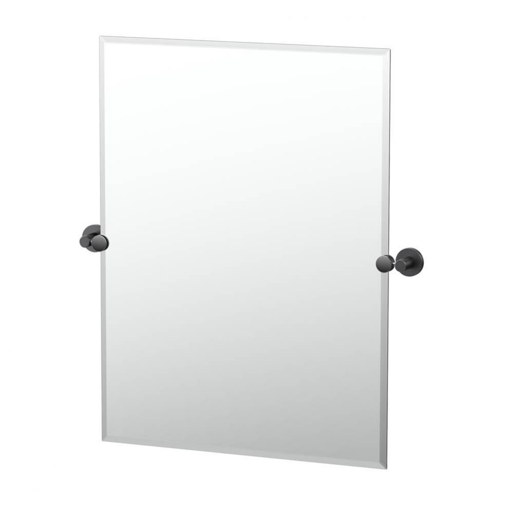 Reveal 31.5''H Rectangle Mirror Matte Blk