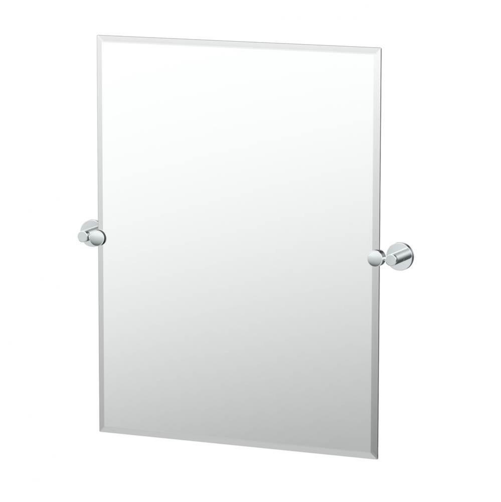 Reveal 31.5''H Rectangle Mirror Chrome