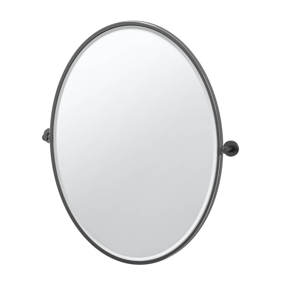 Reveal 33''H Framed Oval Mirror MX