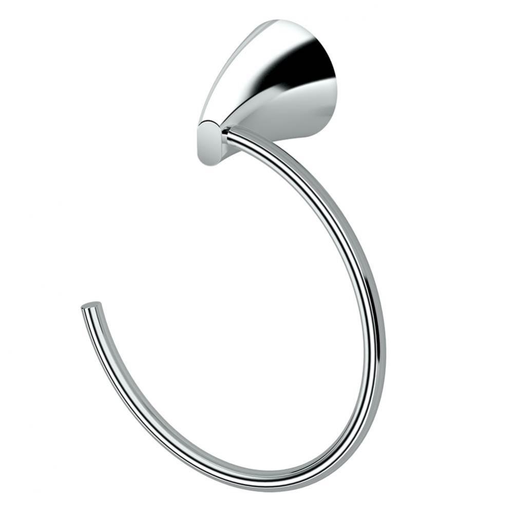 Brie Towel Ring, Chrome