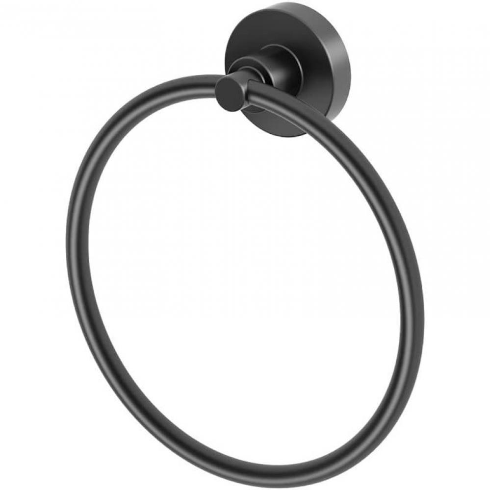 Studio Towel Ring Matte Black