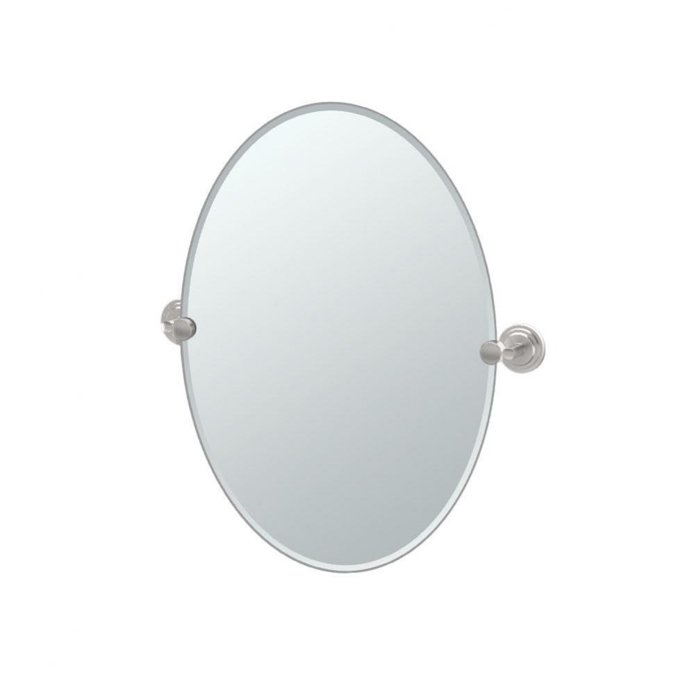 Marina 26.5''H Frameless Oval Mirror SN