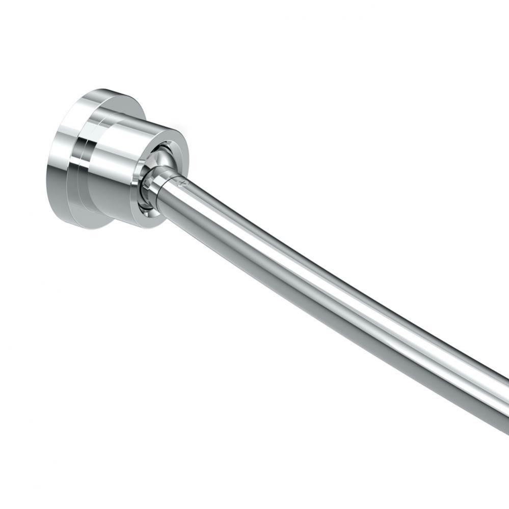 Modern Minimalist Curved Shower Rod, CH