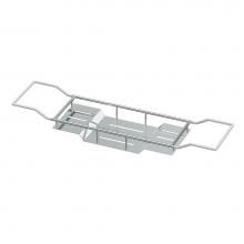 Gatco 1418C - Modern Bath Tub Caddy, Chrome