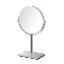 Gatco 1442C - Countertop 12.5''H Rectangle Base Mirror, Chrome